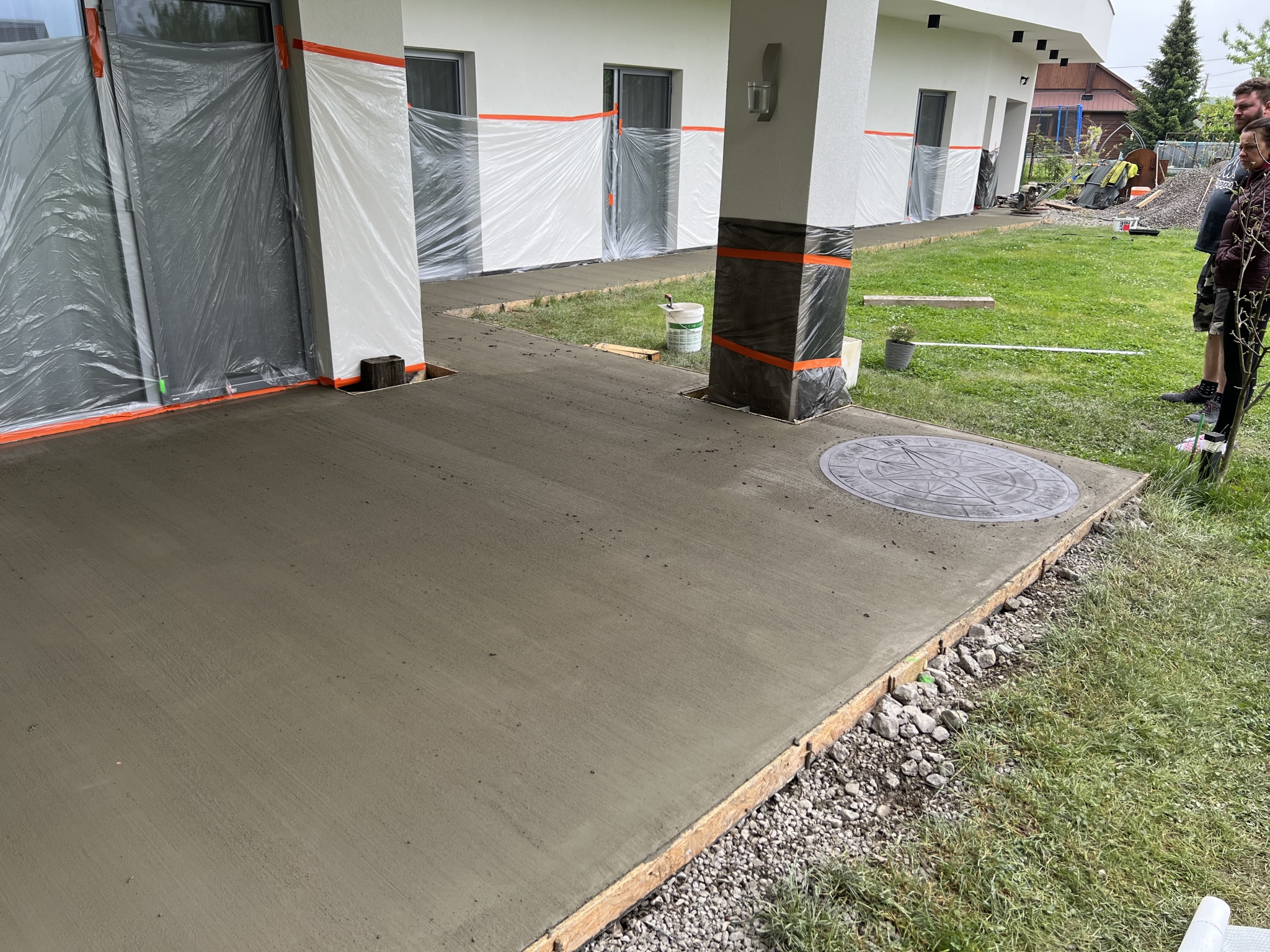 Realizace dekorativního betonu
